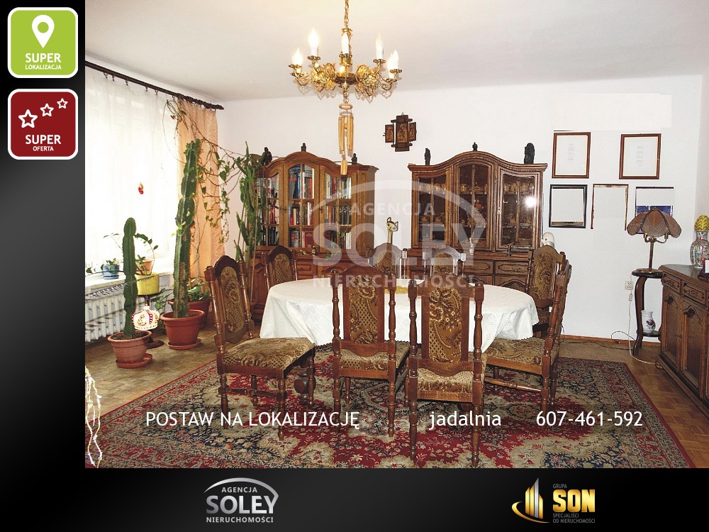 Nieruchomości: jadalnia 607-461-592