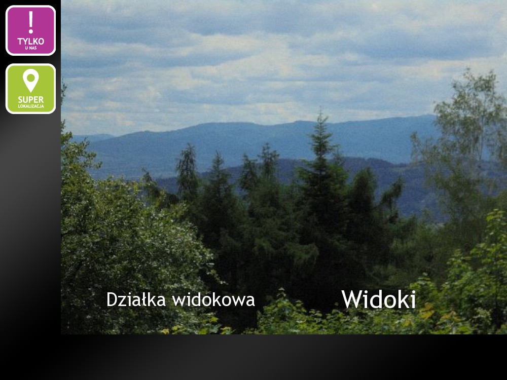Międzybrodzie Żywieckie - Sprzedaż działki