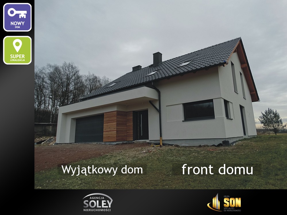 Nieruchomości: front domu