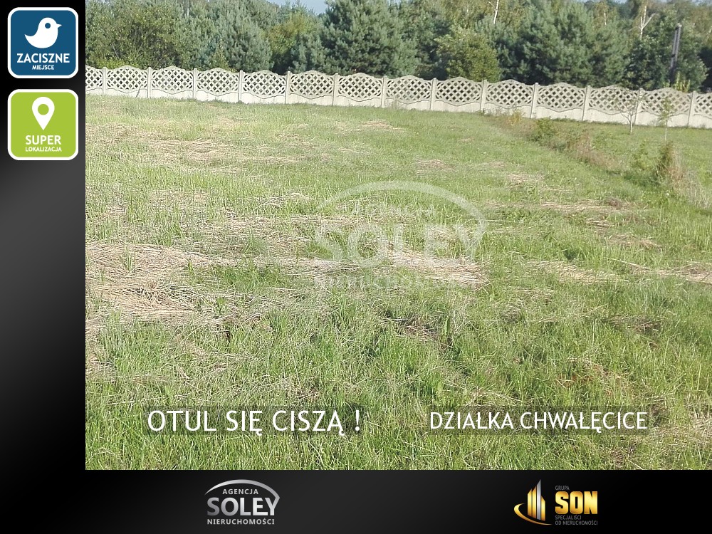 Nieruchomości: DZIAŁKA CHWAŁĘCICE