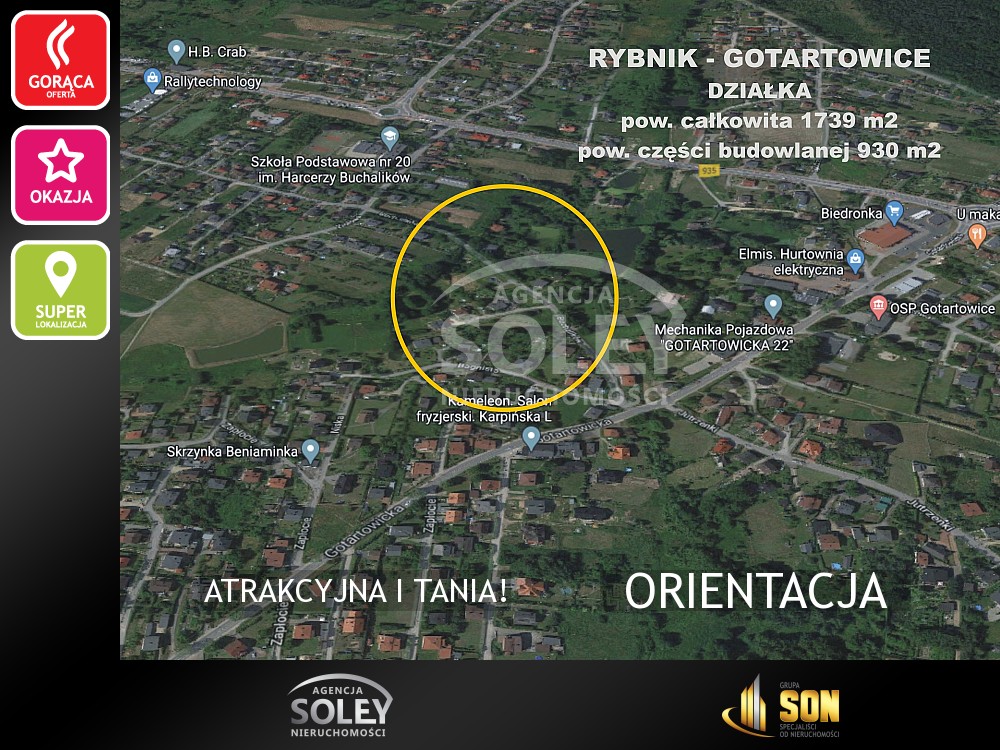 Rybnik - Sprzedaż działki