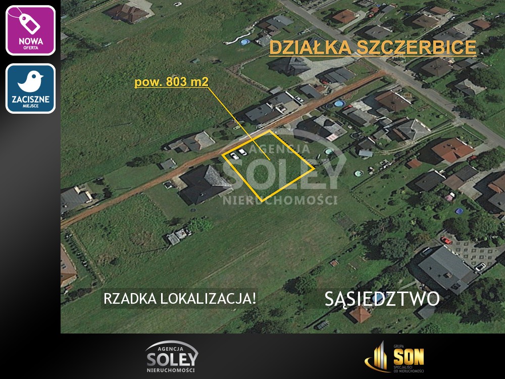 Szczerbice - Sprzedaż działki