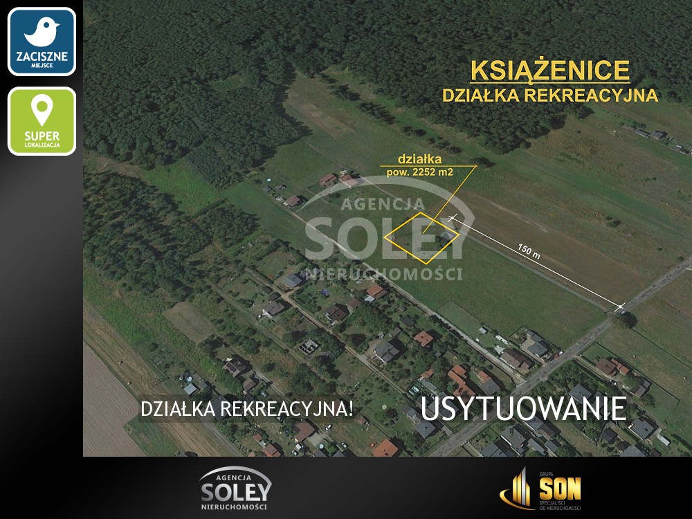 Książenice - Sprzedaż działki