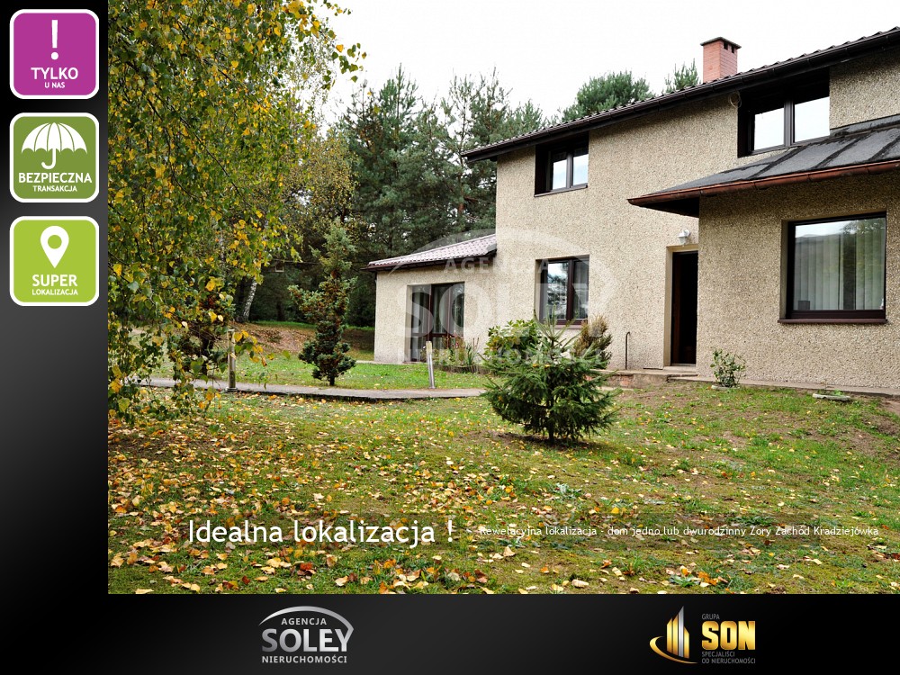 Nieruchomości: Rewelacyjna lokalizacja - dom jedno lub dwurodzinny Żory Zachód Kradziejówka