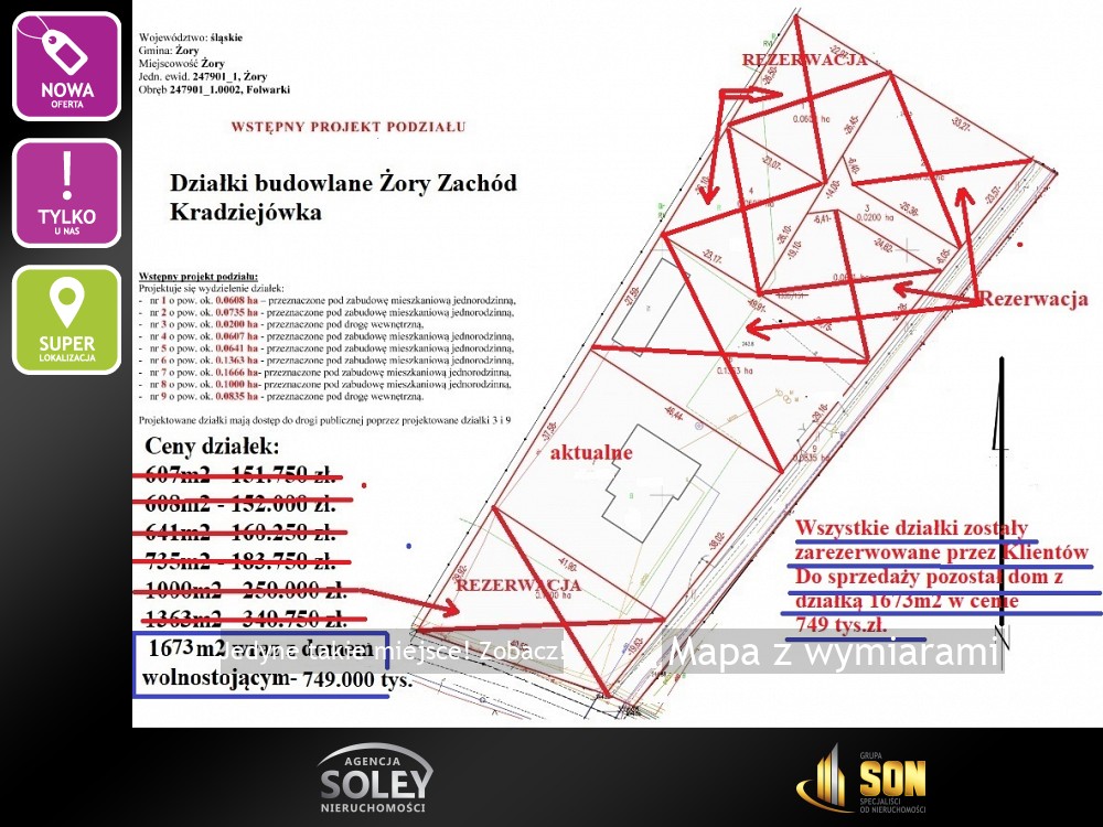 Żory - Sprzedaż działki