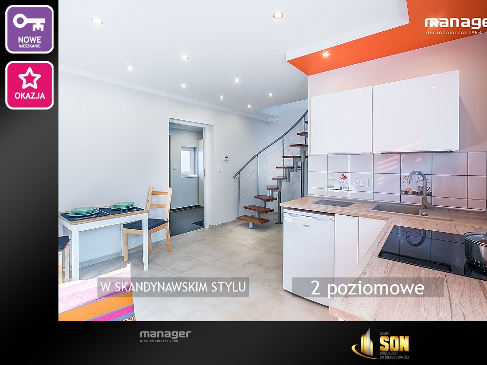 Nieruchomości: 2 poziomowe