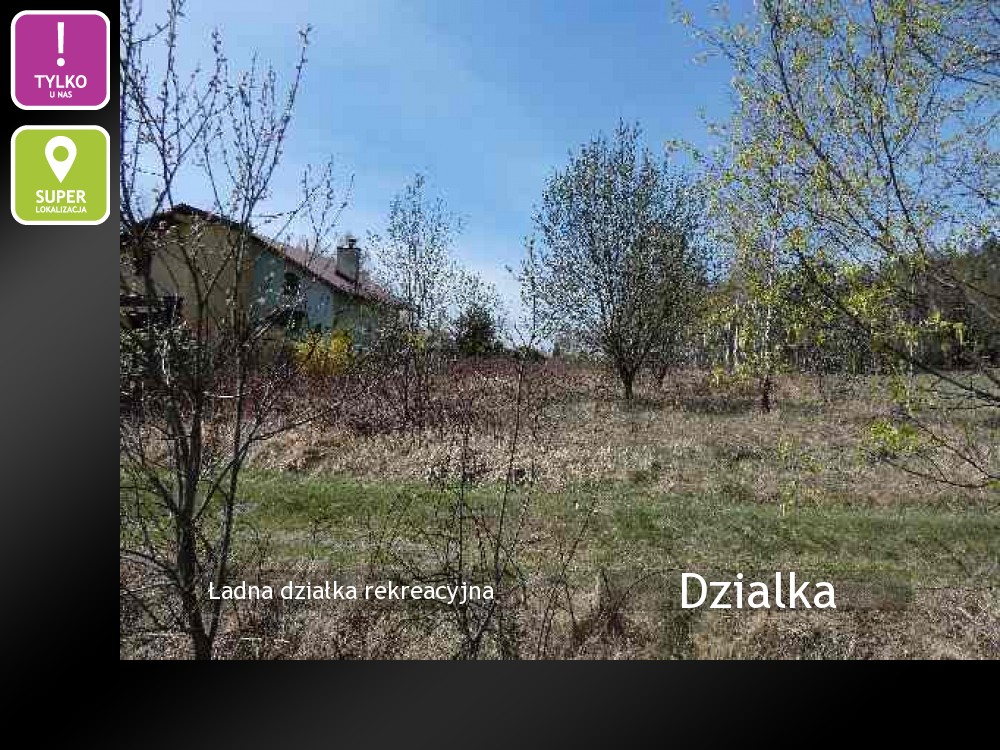 Nieruchomości: Dzialka