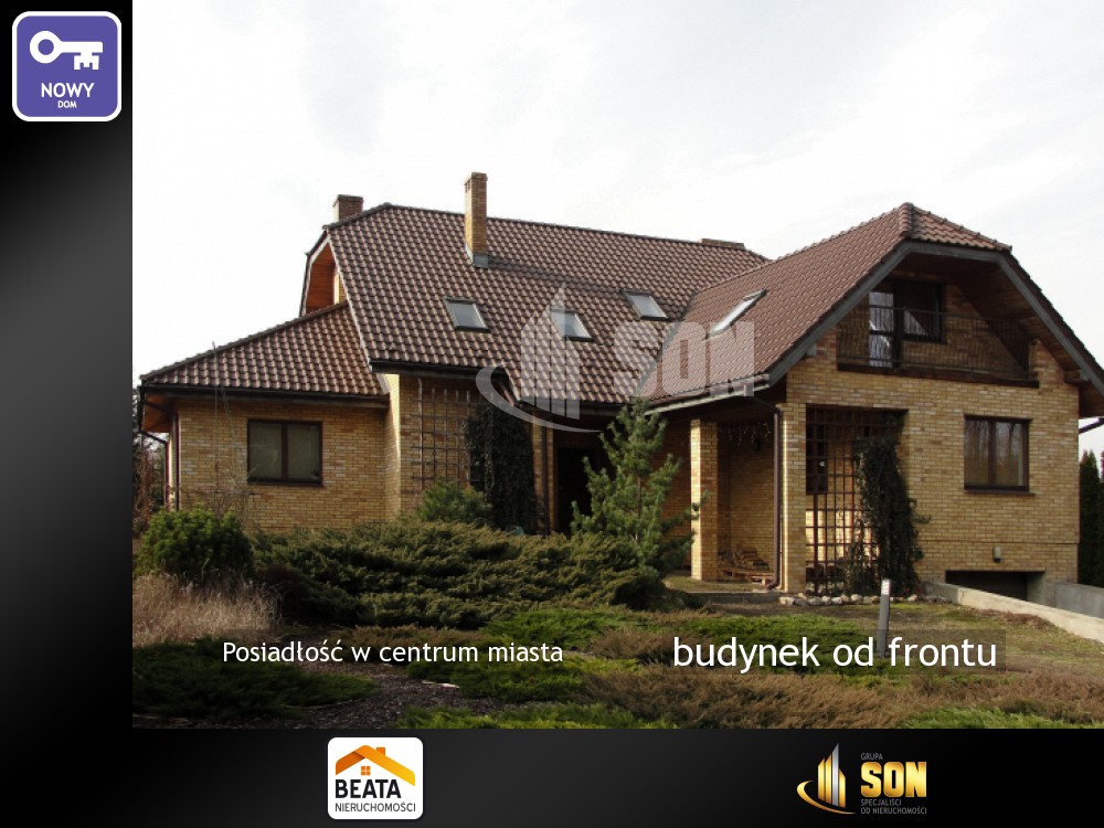 Nieruchomości: budynek od frontu