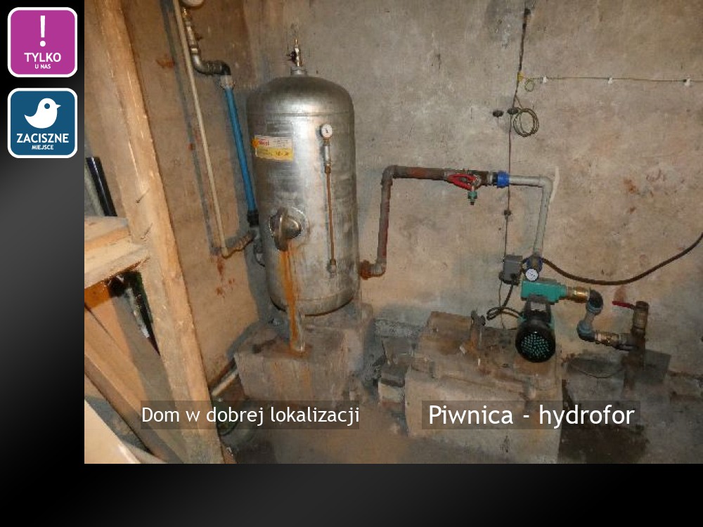 Piwnica - hydrofor