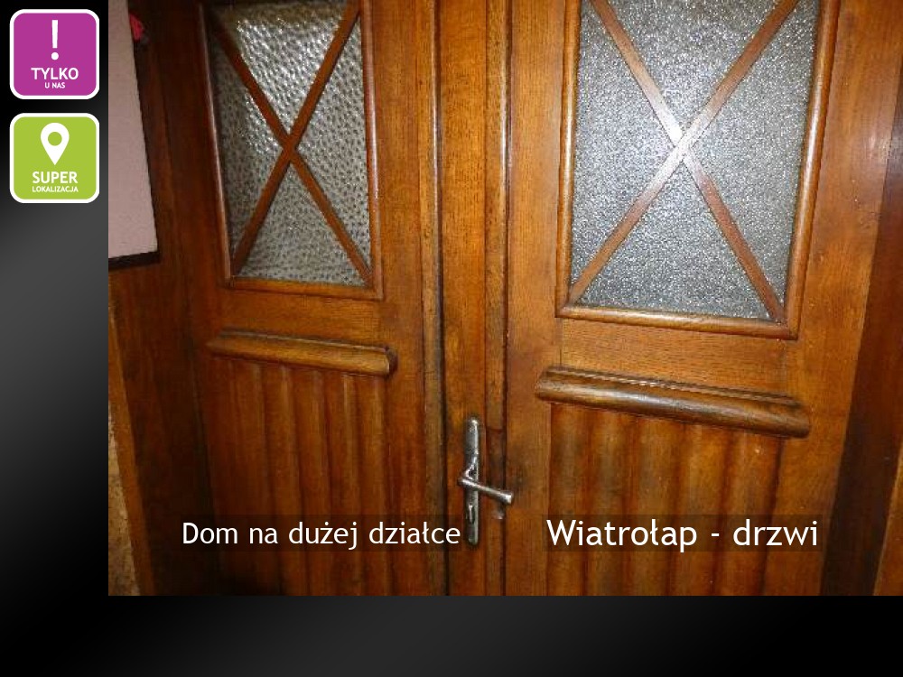 Wiatrołap - drzwi
