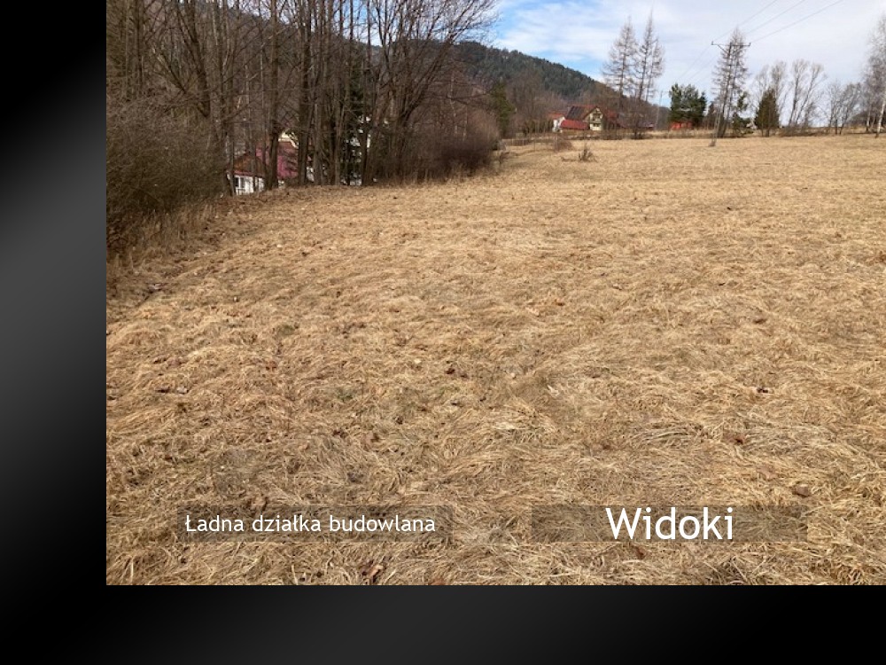 Koszarawa - Sprzedaż działki
