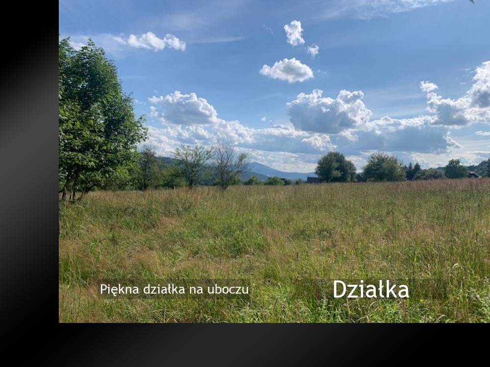 Hucisko - Sprzedaż działki