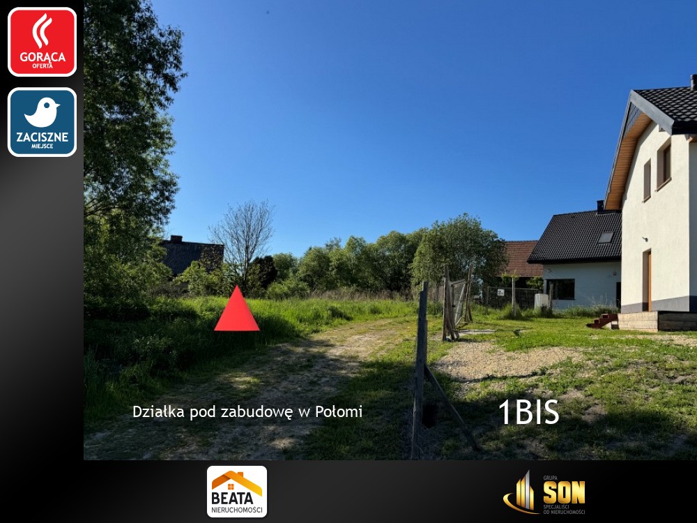 Połomia - Sprzedaż działki